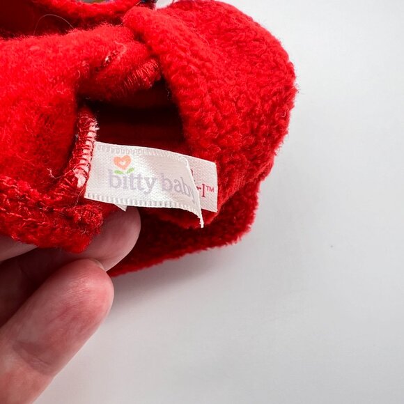 Bitty Baby Red Beret Hat and Jacket From Two In One Green Apple Set 2007 - Picture 4 of 9